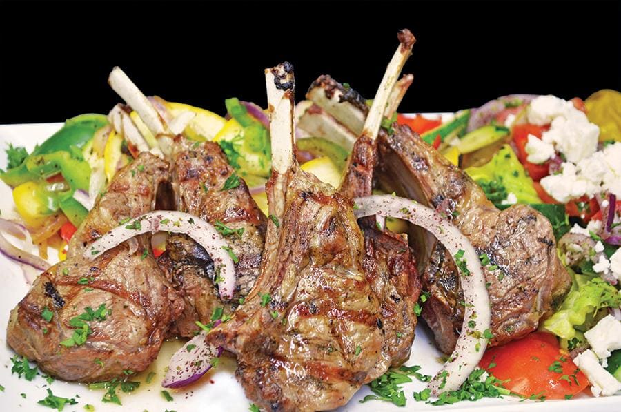 LAMB CHOPS PLATTER